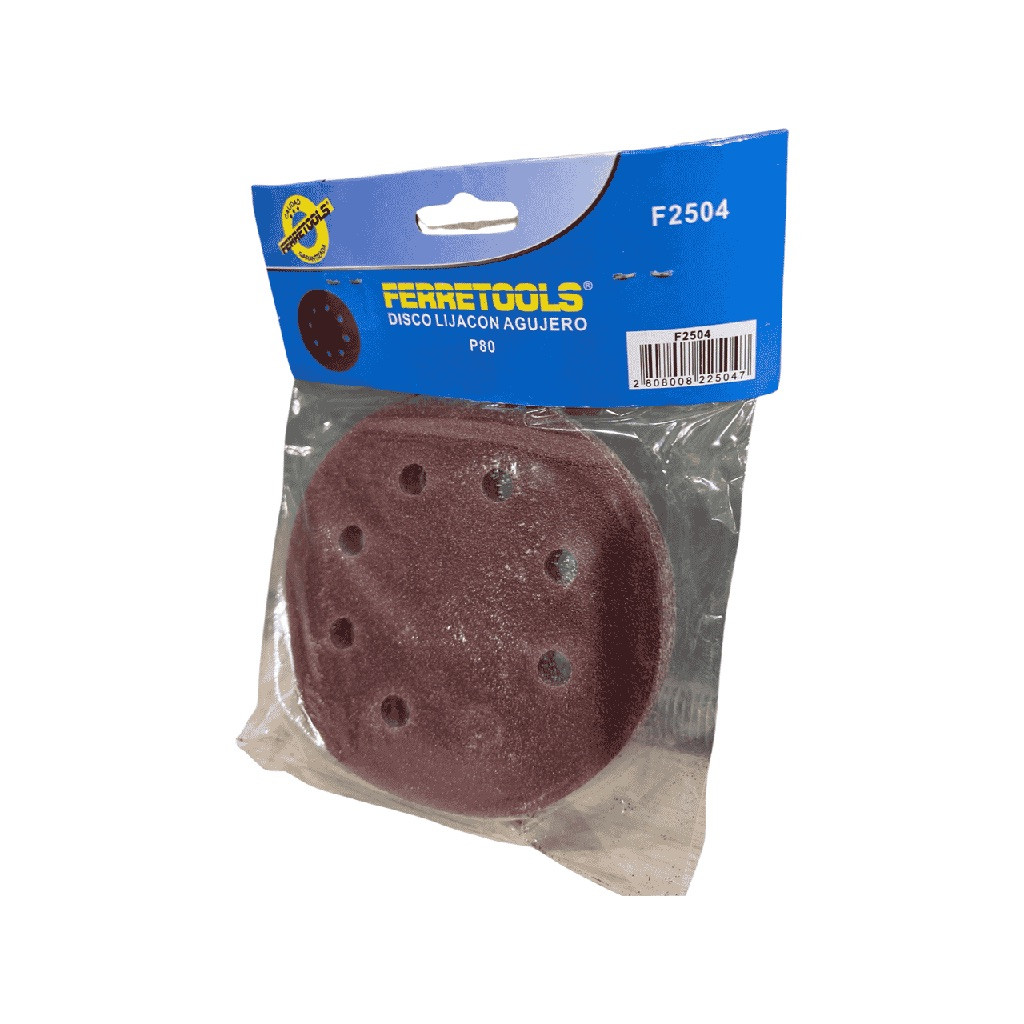 Set 10 Discos VELCRO 4 1/2 (115mm), grano 100